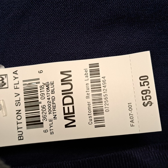 JM Collection Button-Sleeve Flyaway Cardigan Sweater - Picture 7 of 9